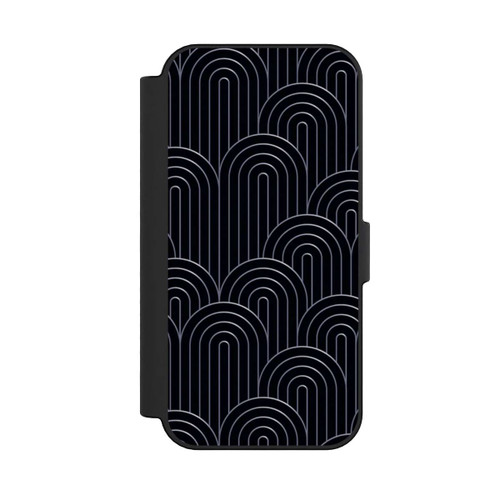 Apple iPhone 16 NIVOflip Art Deco Silber