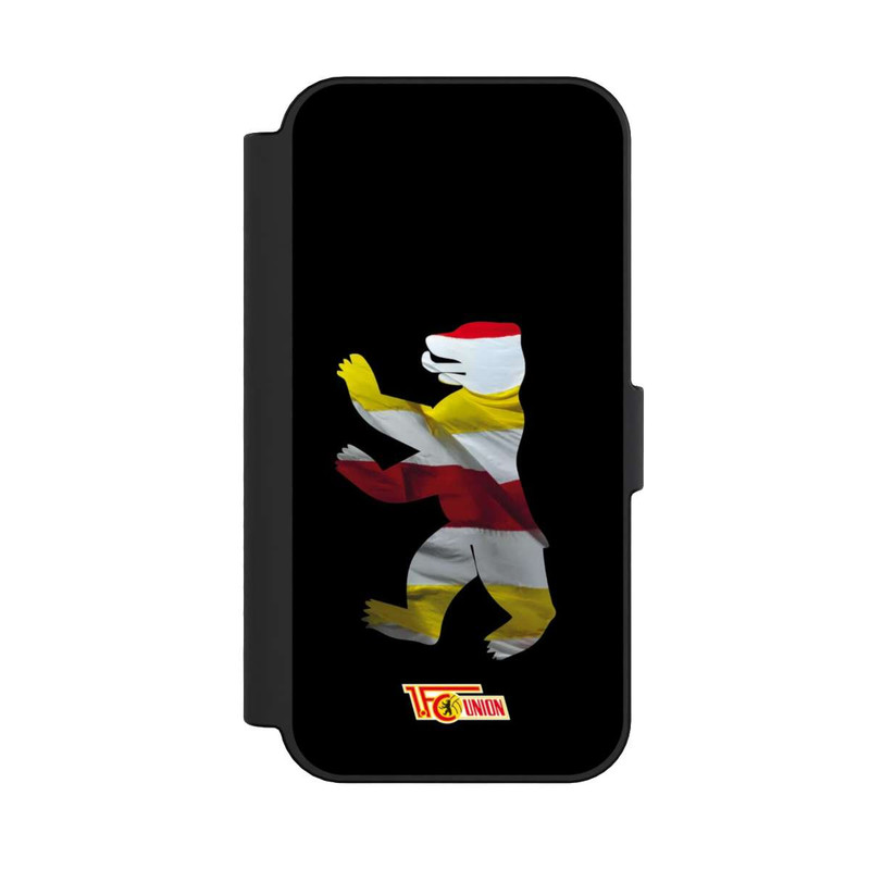 iPhone 16 NIVOflip Union Berlin Bär Flagge