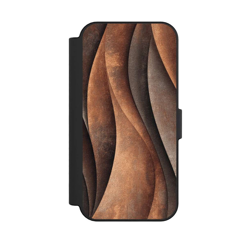 iPhone 16 NIVOflip Bronze-Look Luxuriös