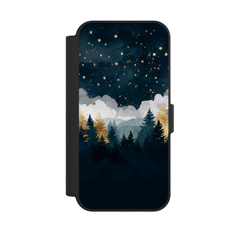 iPhone 16 NIVOflip Forêt Nocturne Indigo