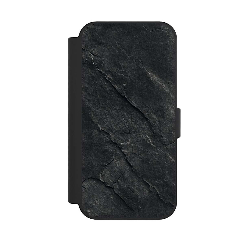 iPhone 16 NIVOflip Dunkler Schiefer Look