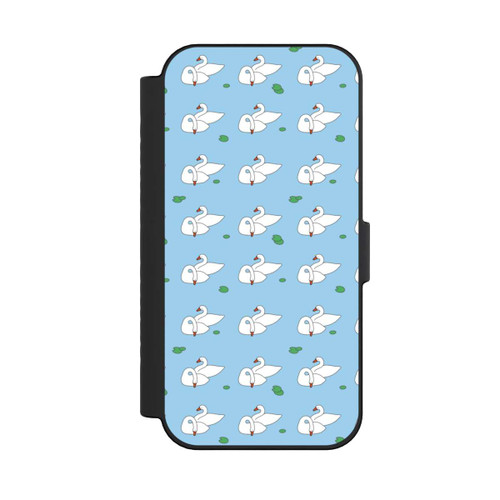 Apple iPhone 16 NIVOflip Ducks Pattern Blue Pond