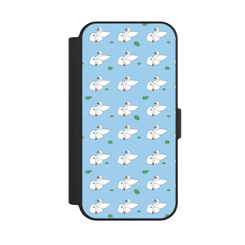 iPhone 16 NIVOflip Ducks Pattern Blue Pond