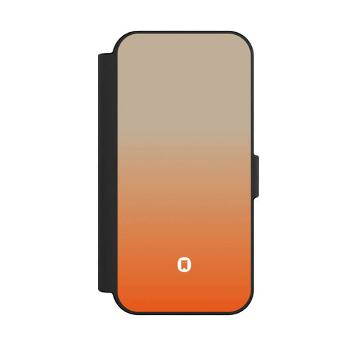 Apple iPhone 16 NIVOflip Nivocase Farbverlauf Beige Orange