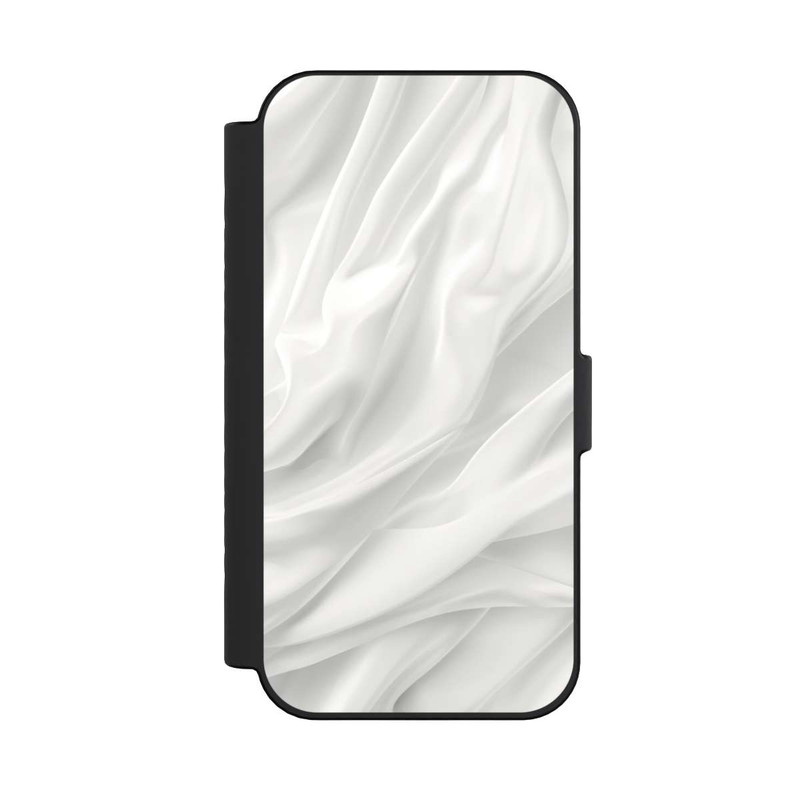 iPhone 16 NIVOflip White Satin Smooth Texture With AI