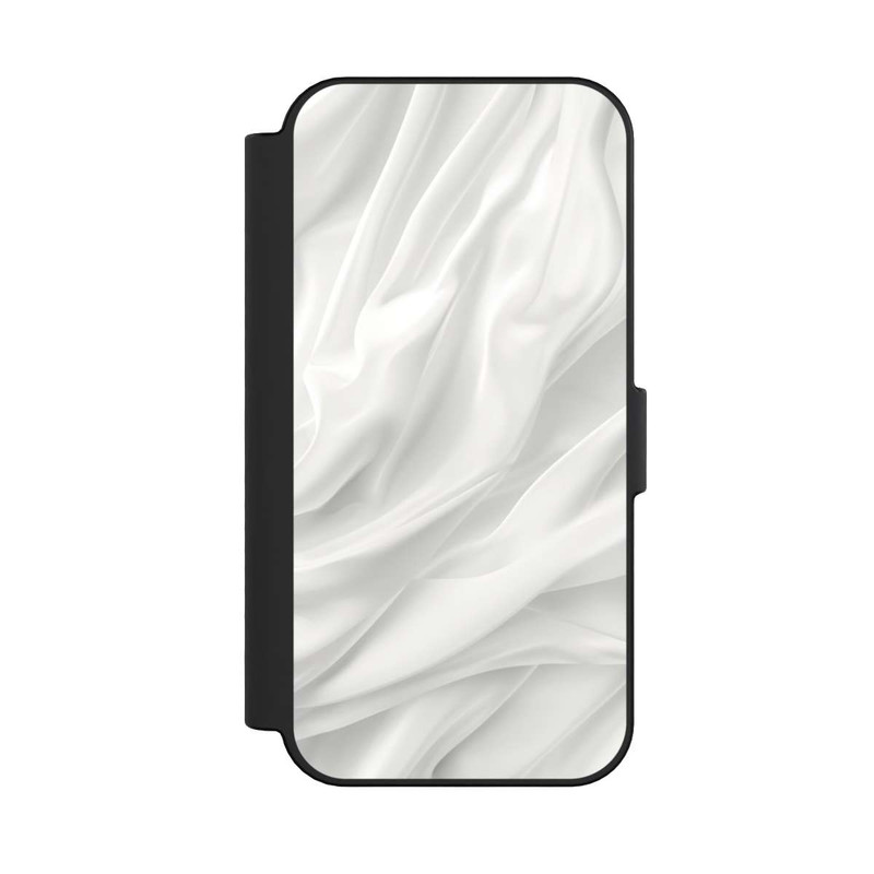 iPhone 16 NIVOflip White Satin Smooth Texture With AI
