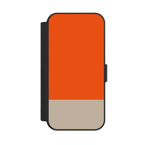 Apple iPhone 16 NIVOflip Orange Beige Farbkombi