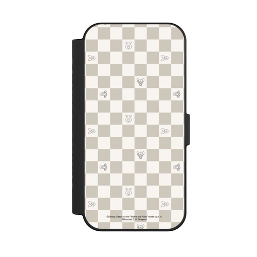 Apple iPhone 16 NIVOflip Winnie the Pooh Checked Pattern Beige
