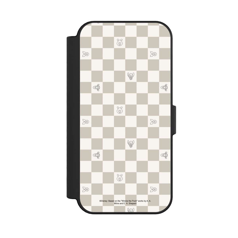 iPhone 16 NIVOflip Winnie Puuh Kariert Beige