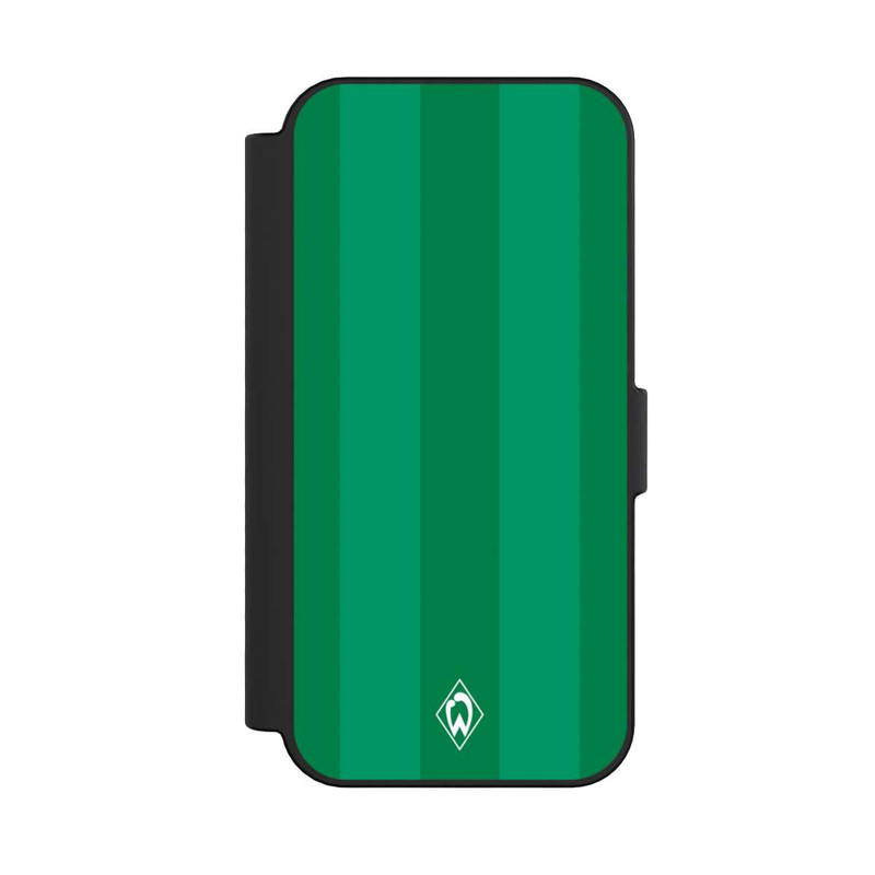 iPhone 16 NIVOflip Werder Bremen Grün gestreift