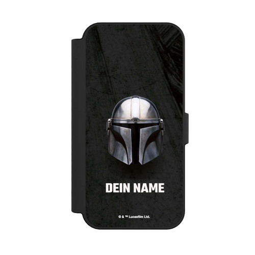 Apple iPhone 16 NIVOflip Star Wars Mandalorian Black Helmet personnalisable