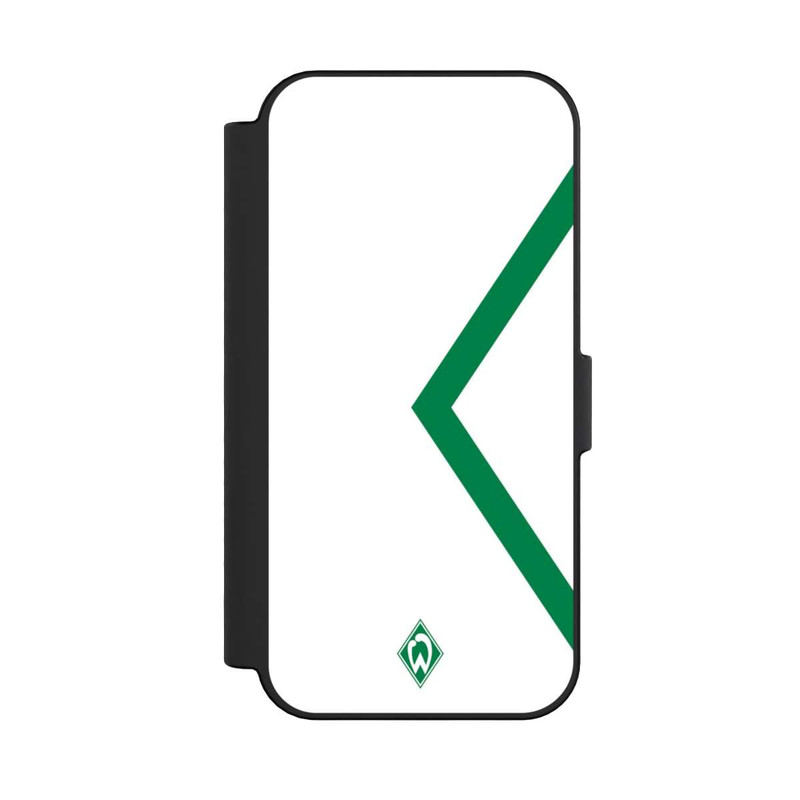 iPhone 16 NIVOflip Werder Bremen Rautenelement Grün