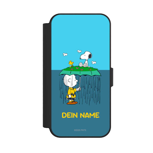 Apple iPhone 16 NIVOflip Charlie Brown Regen Personalisierbar