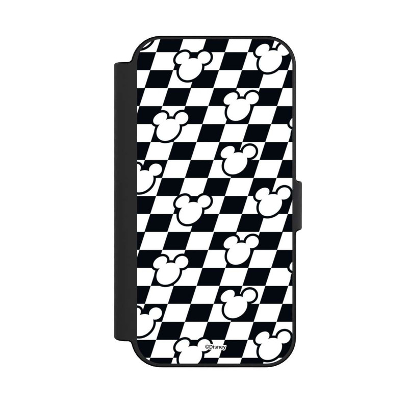 iPhone 16 NIVOflip Happy Racing Pattern Mickey Mouse Motorsport