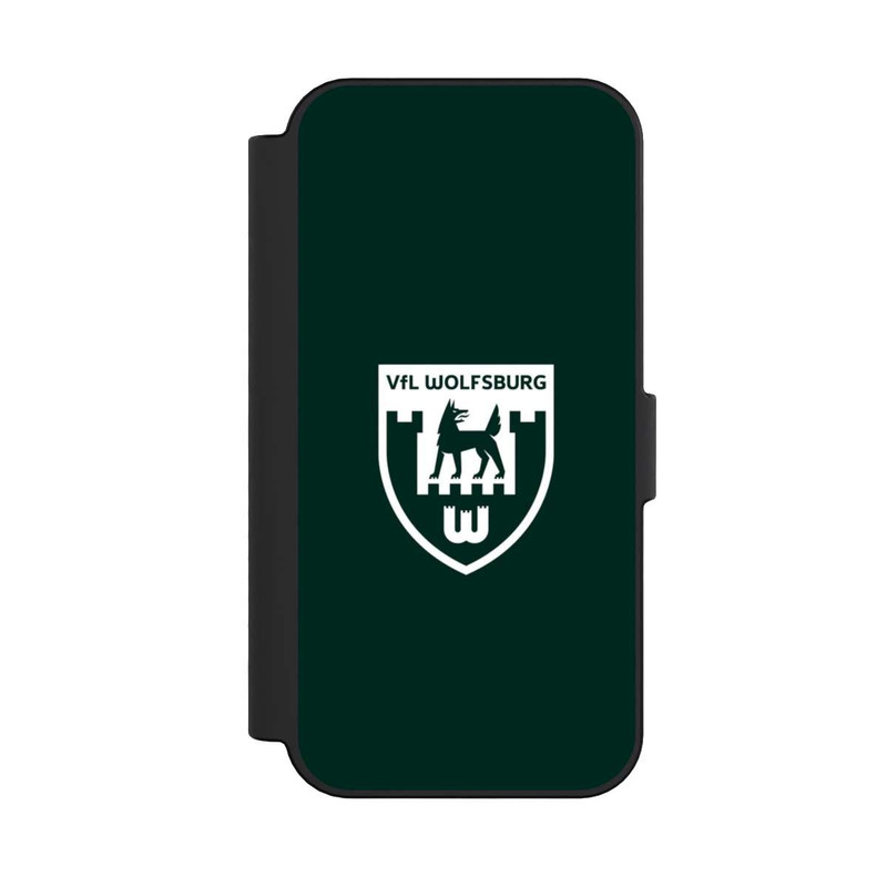 iPhone 16 NIVOflip VfL Wolfsburg Retrowappen Grün