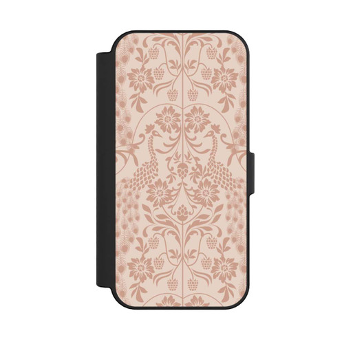 Apple iPhone 16 NIVOflip Vintage Peacock Garden Arts and Crafts Floral