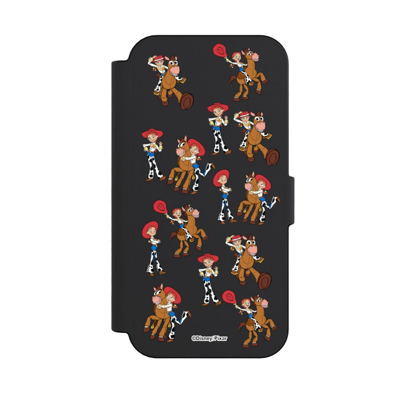 iPhone 16 NIVOflip Toy Story 5 Jessie Cowboy Pattern Transparent