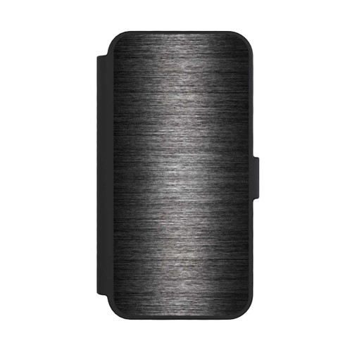 Apple iPhone 16 Pro NIVOflip Metal Look Anthracite