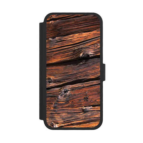 Apple iPhone 16 Pro NIVOflip Verwitterte Holzplanken