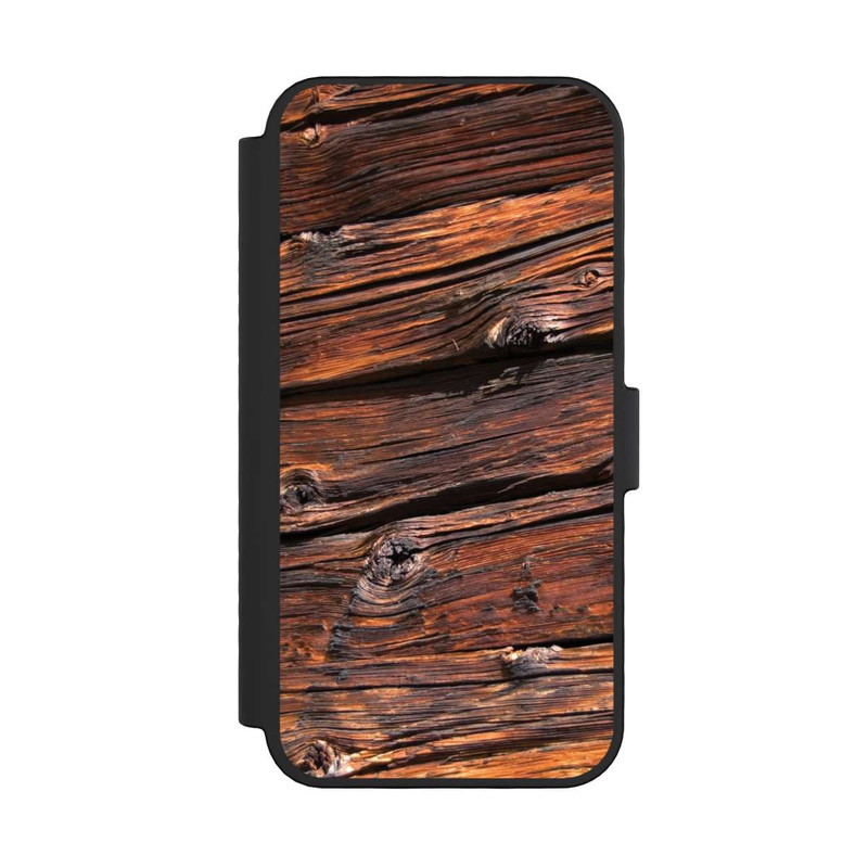 iPhone 16 Pro NIVOflip Verwitterte Holzplanken