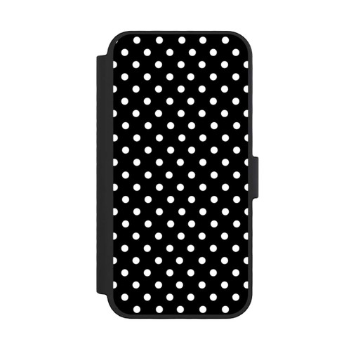 Apple iPhone 16 Pro NIVOflip Confettis blancs sur fond noir