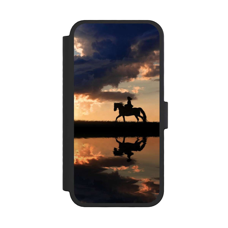 iPhone 16 Pro NIVOflip Ausritt im Sonnenuntergang