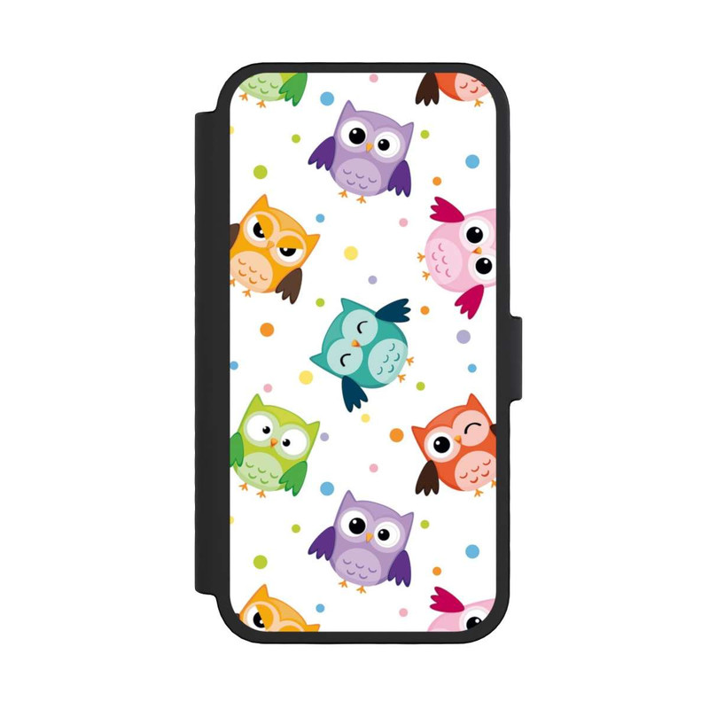 iPhone 16 Pro NIVOflip Chouettes avec confettis