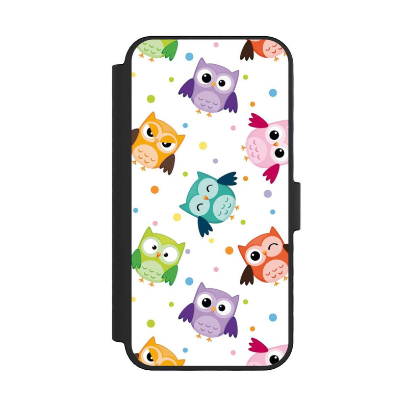 iPhone 16 Pro NIVOflip Chouettes avec confettis