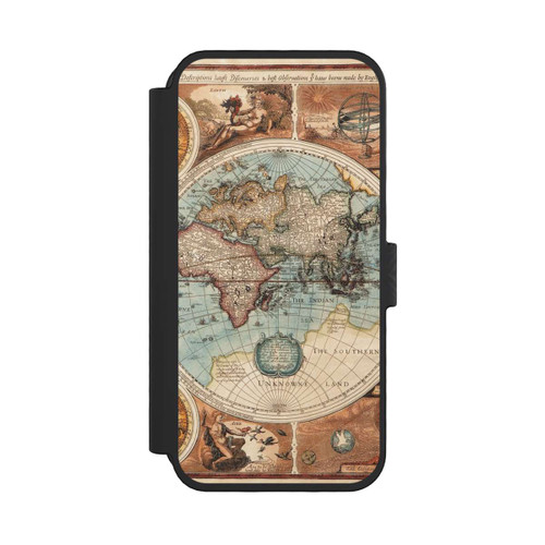 Apple iPhone 16 Pro NIVOflip Vintage Weltkarte