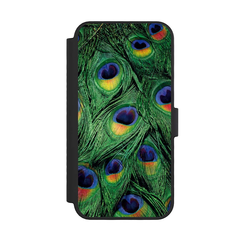 iPhone 16 Pro NIVOflip Plumes de Paon