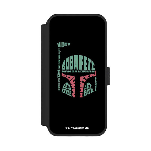 Apple iPhone 16 Pro NIVOflip Boba Fett Typo Grafisch