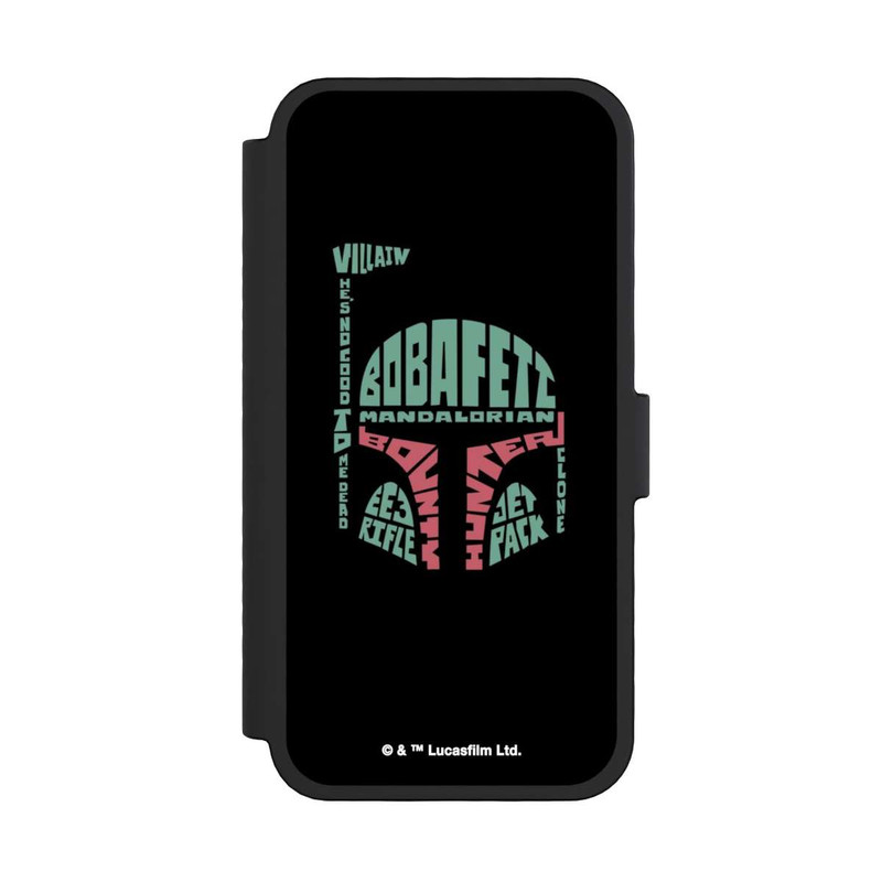 iPhone 16 Pro NIVOflip Boba Fett Typo Graphique