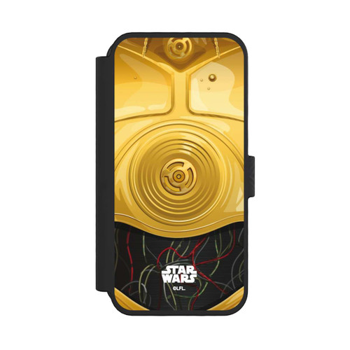 Apple iPhone 16 Pro NIVOflip C3PO Closeup - Star Wars