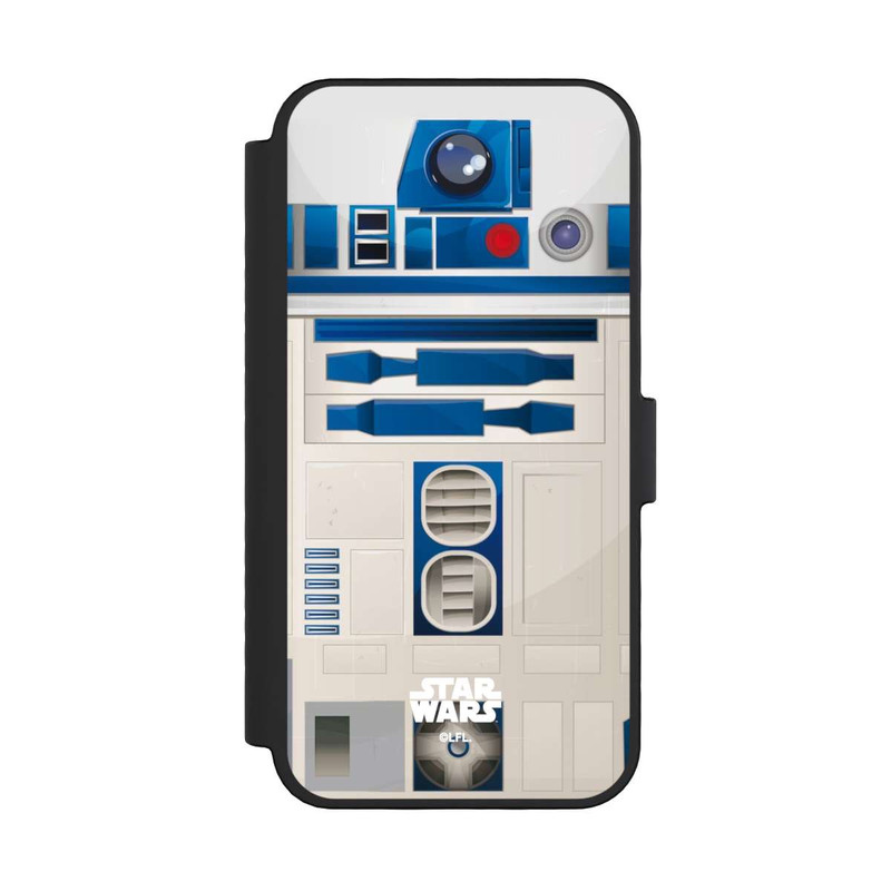iPhone 16 Pro NIVOflip R2D2 Gros plan