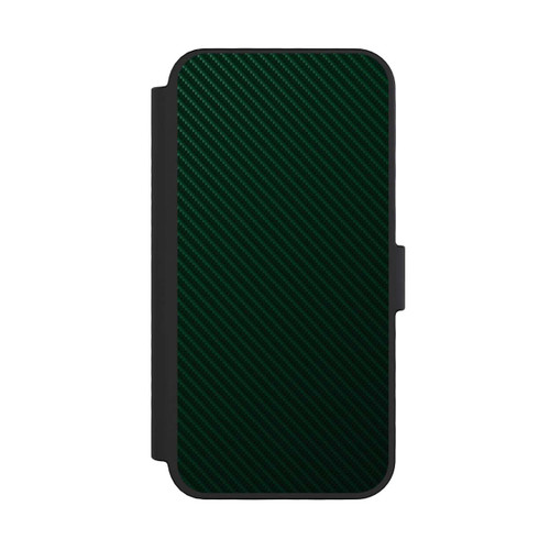 Apple iPhone 16 Pro NIVOflip British Racing Green Carbon