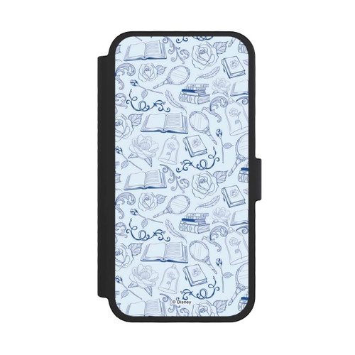 Apple iPhone 16 Pro NIVOflip Beauty and Beast Pattern Blue