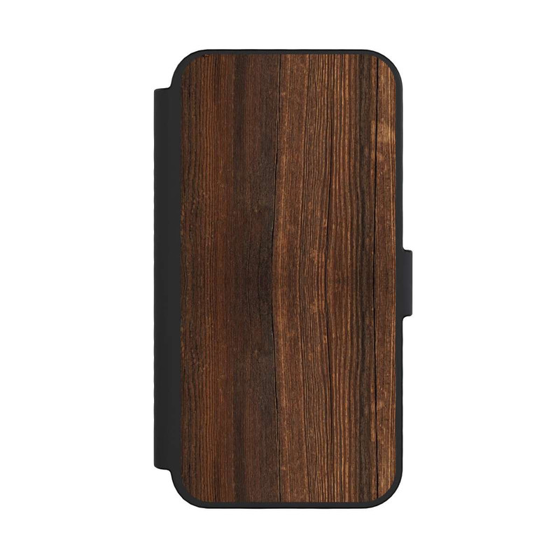iPhone 16 Pro NIVOflip Nußbaum Holzlook