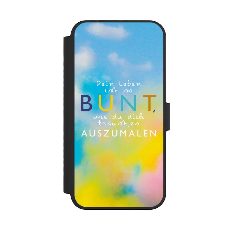 iPhone 16 Pro NIVOflip Das Leben ist Bunt