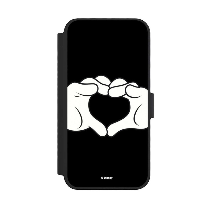 iPhone 16 Pro NIVOflip Cœur Mains Mickey et Minnie