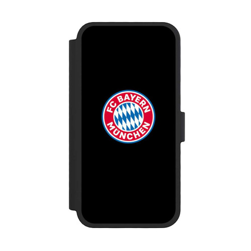 Apple iPhone 16 Pro NIVOflip FCB Logo auf Schwarz