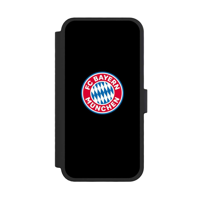 iPhone 16 Pro NIVOflip FCB Logo auf Schwarz