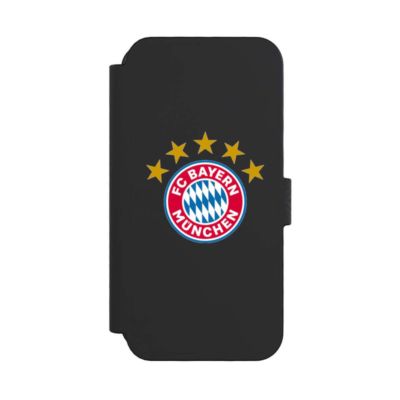 iPhone 16 Pro NIVOflip FCB Logo with stars - transparent