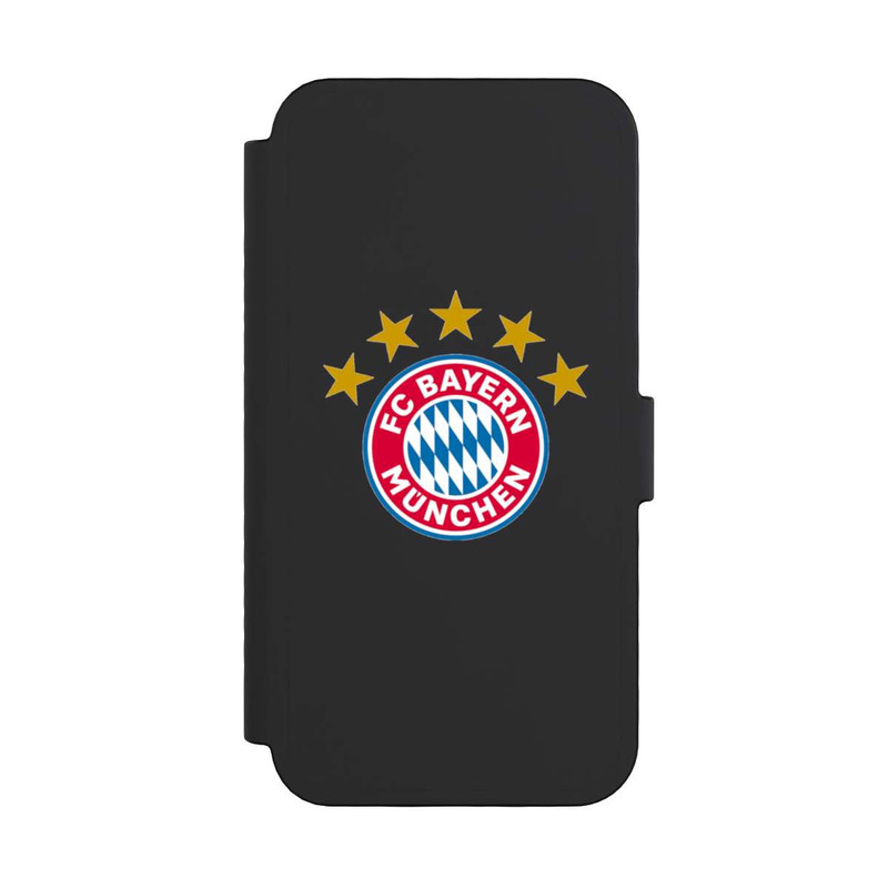 iPhone 16 Pro NIVOflip FCB Logo mit Sterne - ohne Hintergrund