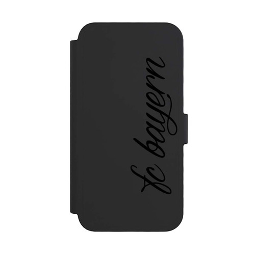 Apple iPhone 16 Pro NIVOflip Schwarzes FCB Girlmotiv - ohne Hintergrund