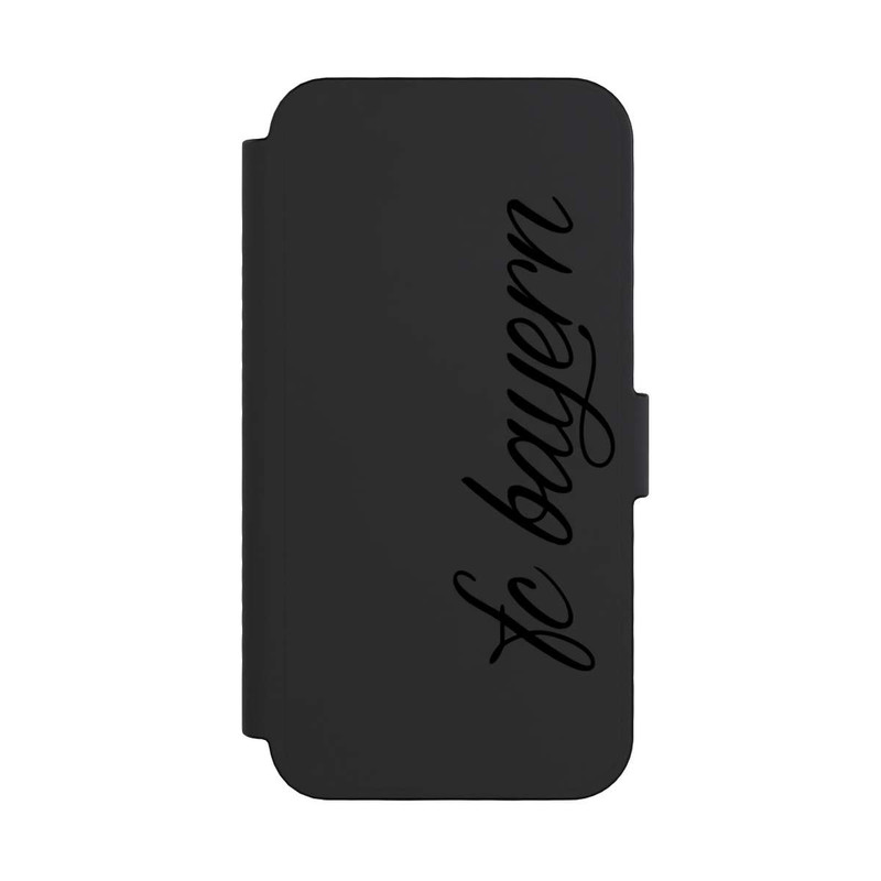 iPhone 16 Pro NIVOflip Schwarzes FCB Girlmotiv - ohne Hintergrund
