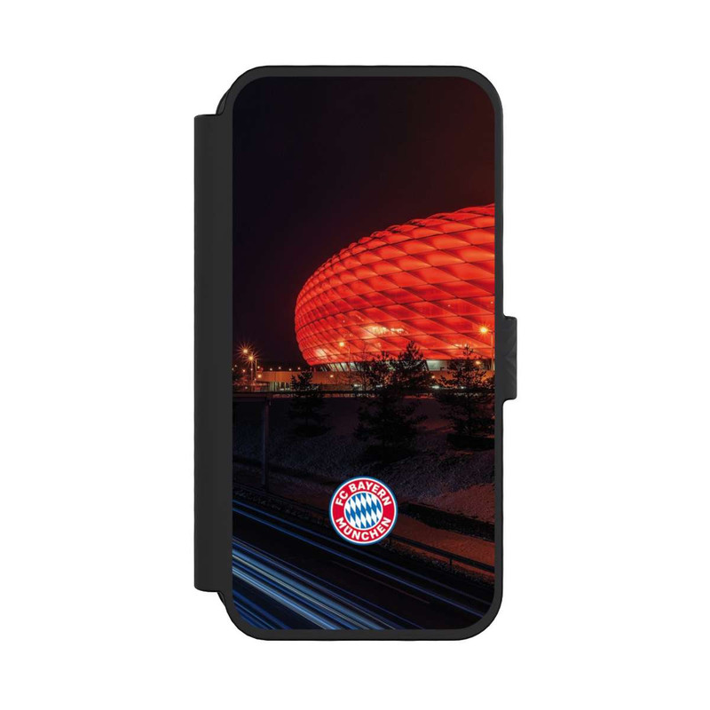 iPhone 16 Pro NIVOflip Allianz Arena bei Nacht FCB