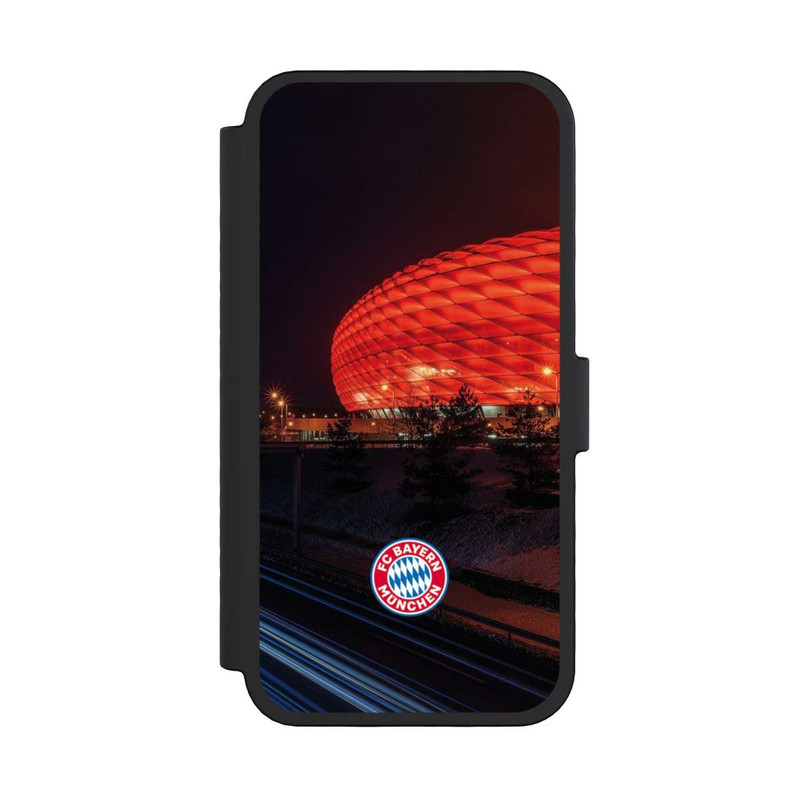 iPhone 16 Pro NIVOflip Allianz Arena bei Nacht FCB