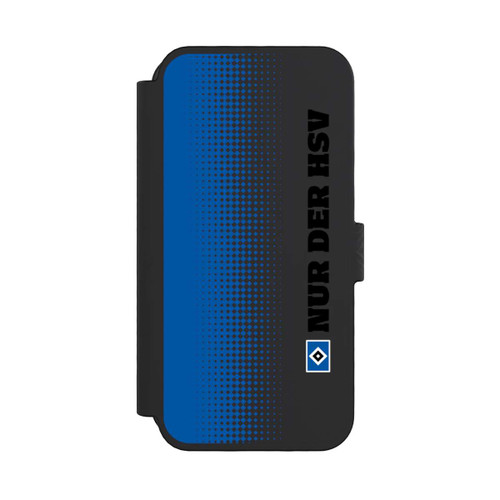 Apple iPhone 16 Pro NIVOflip Nur der HSV - Rautenraster Blau - ohne Hintergrund
