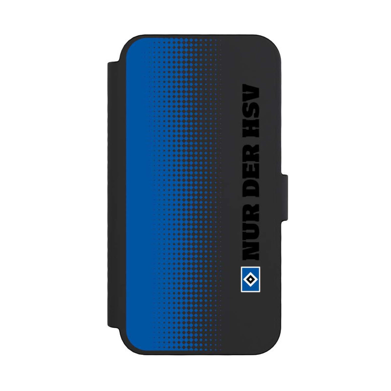 iPhone 16 Pro NIVOflip Nur der HSV - Rautenraster Blau - ohne Hintergrund