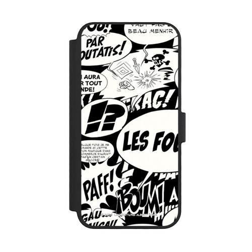 Apple iPhone 16 Pro NIVOflip Bulles BD Astérix Noir